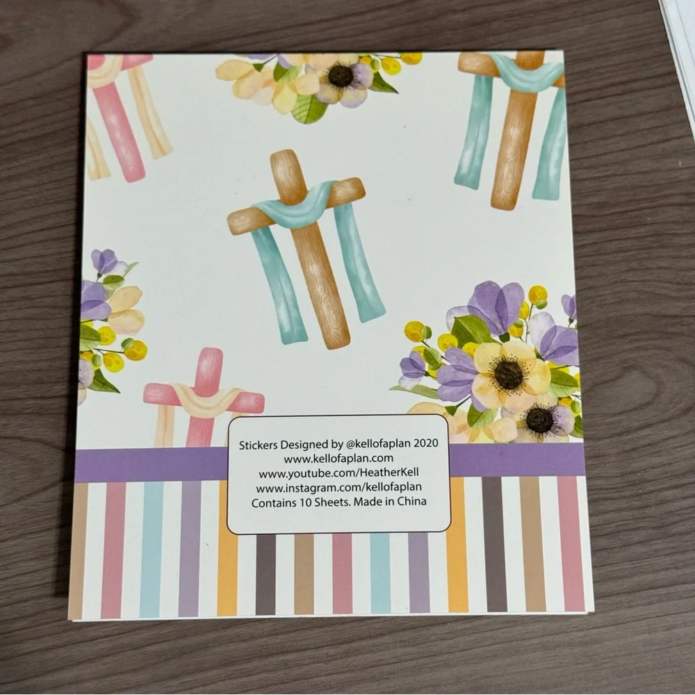 KellofaPlan Faith Sticker Pack, New